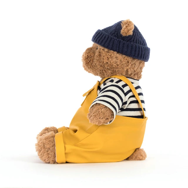 Jellycat Bartholomew Bear in Seafarer Outfit