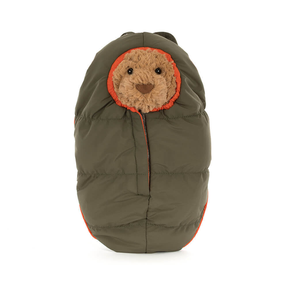 Jellycat Bartholomew Bear Hiking Outfit BARM2OD