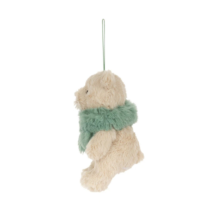 Jellycat Bartholomew Bear Winter Warmer Decoration  BARS6DEC  Green