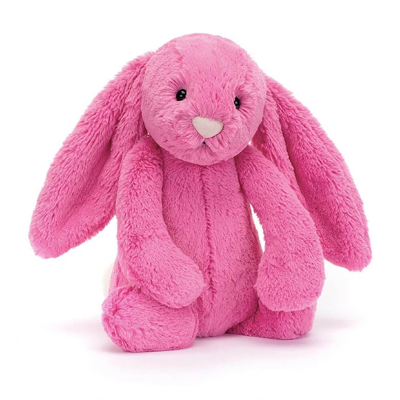 Jellycat Hot Pink Bunny  BAS3BHP  Medium *