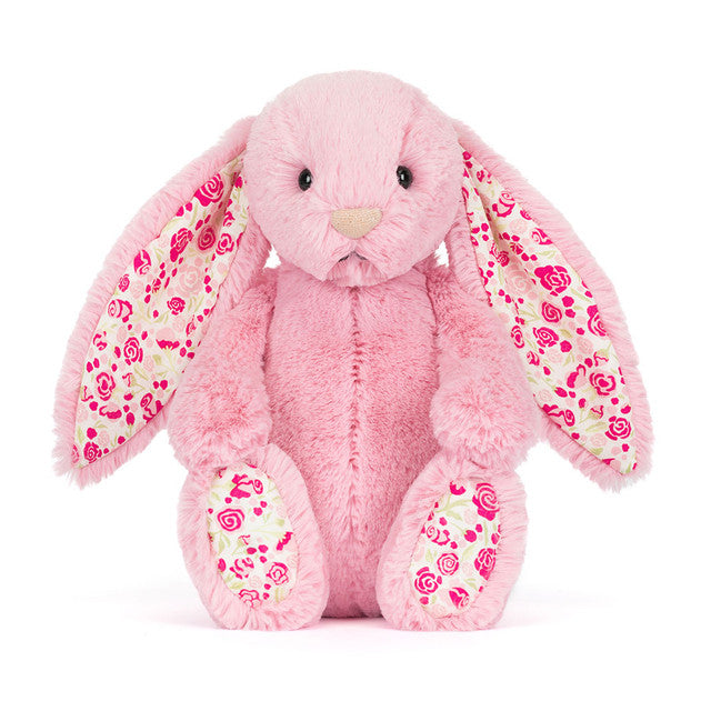 Jellycat Blushkin Blossom Luxe Bunny BAS3ROSE Original – Crocus