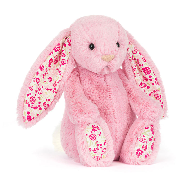 Jellycat Blushkin Blossom Luxe Bunny  BAS3ROSE  Original