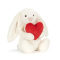 Jellycat Red Love Heart Bunny  BB3LOVE