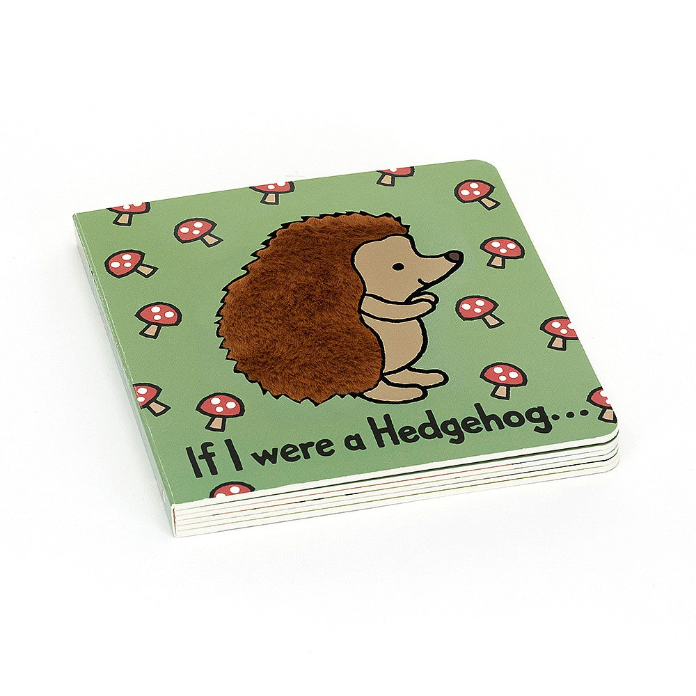 Jellycat If I Were A Hedgehog Board Book  BB444HEDGN