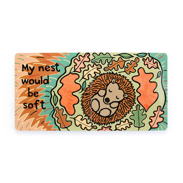 Jellycat If I Were a Hedgehog Board Book BB444HEDG