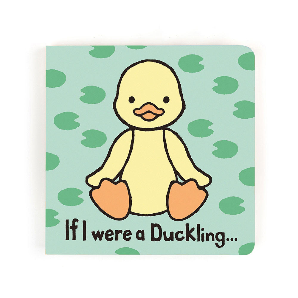 Jellycat If I Were a Duckling  Board Book BB44DCK