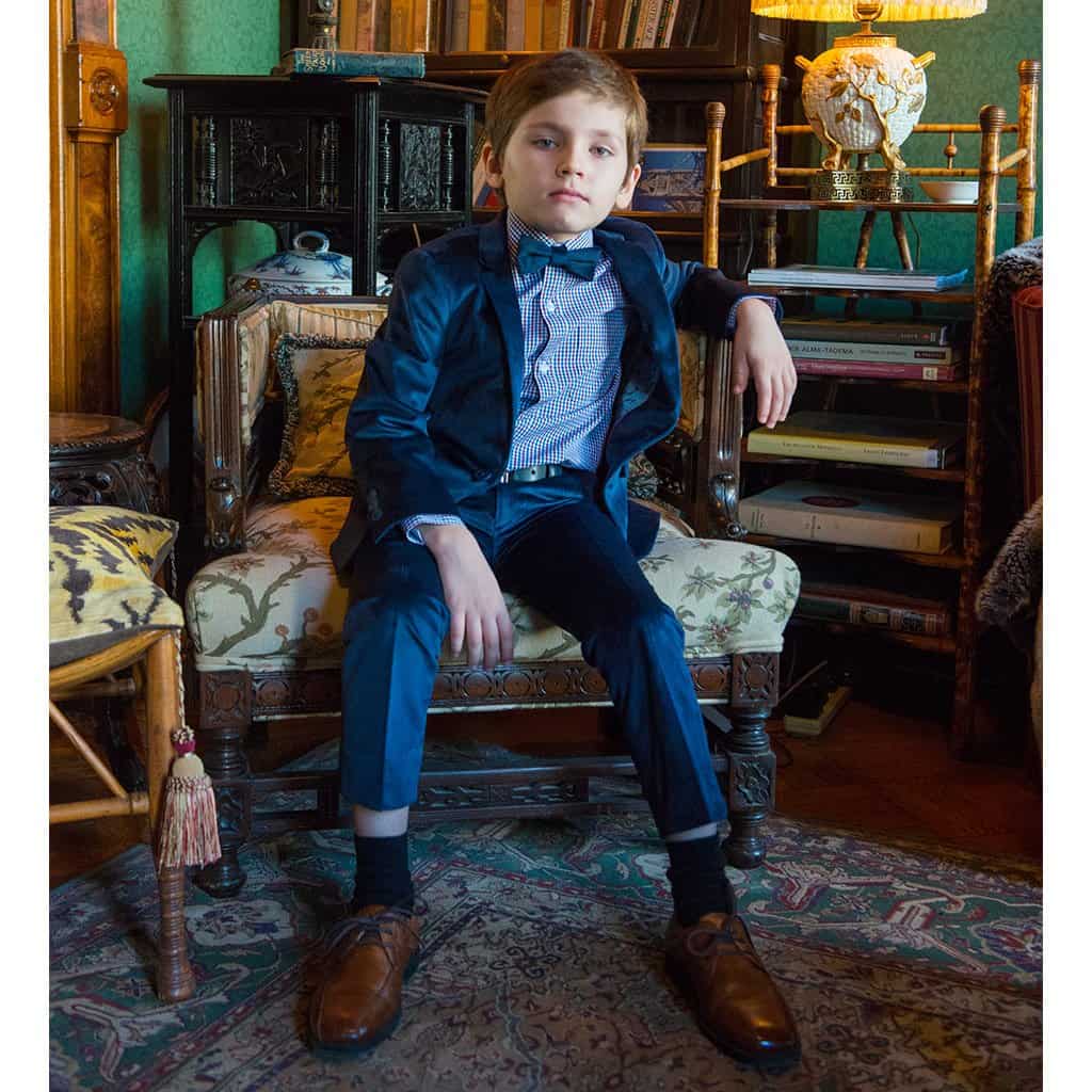 Appaman Boys Mod Suit Pant Seaport Velvet **