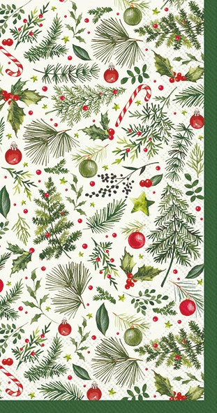 ihr Christmas Branches Allover Napkins