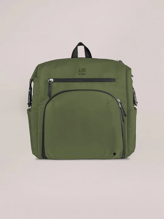 JuJuBe Modern Backpack/Diaper Bag  -  Olive
