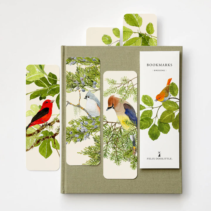 Felix Doolittle Bookmark Set/5 - Birdsong