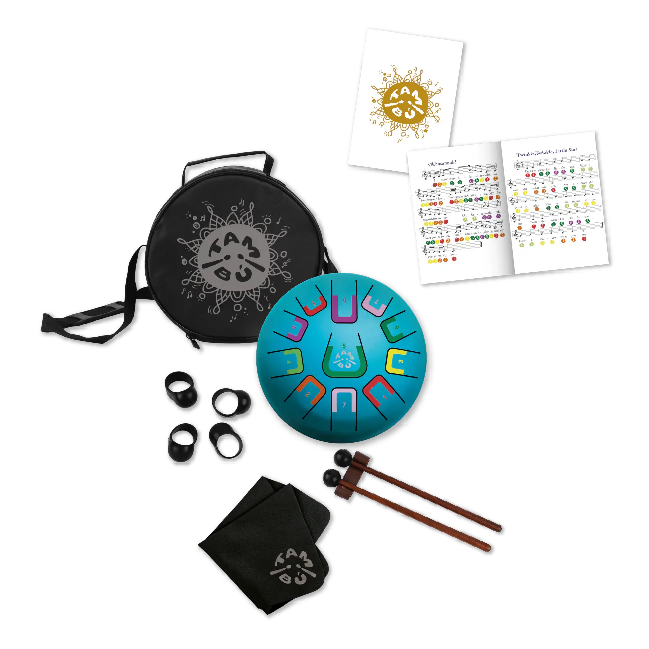 Tambu Tongue Drum   TMB08T   8"    Calm Sky