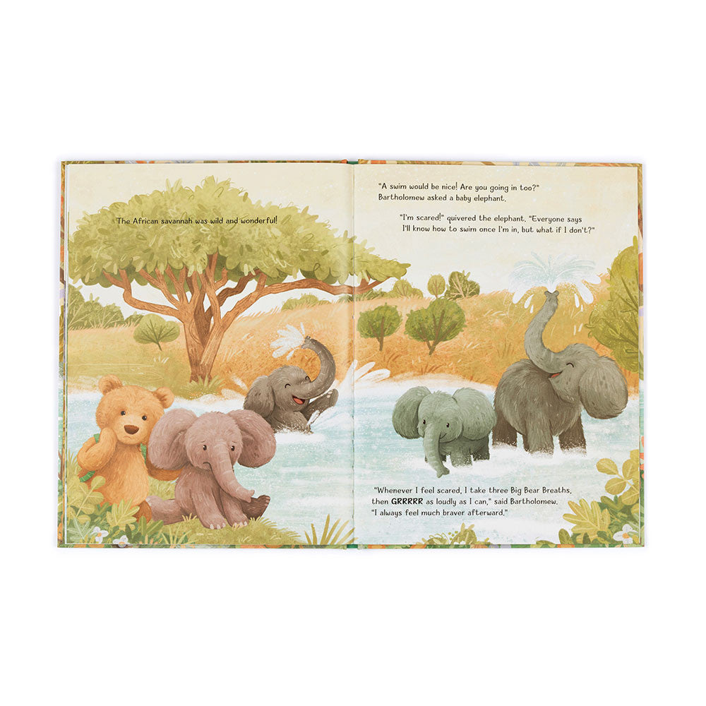 Jellycat It's A Big World Bartholomew! Book  BK4WTS