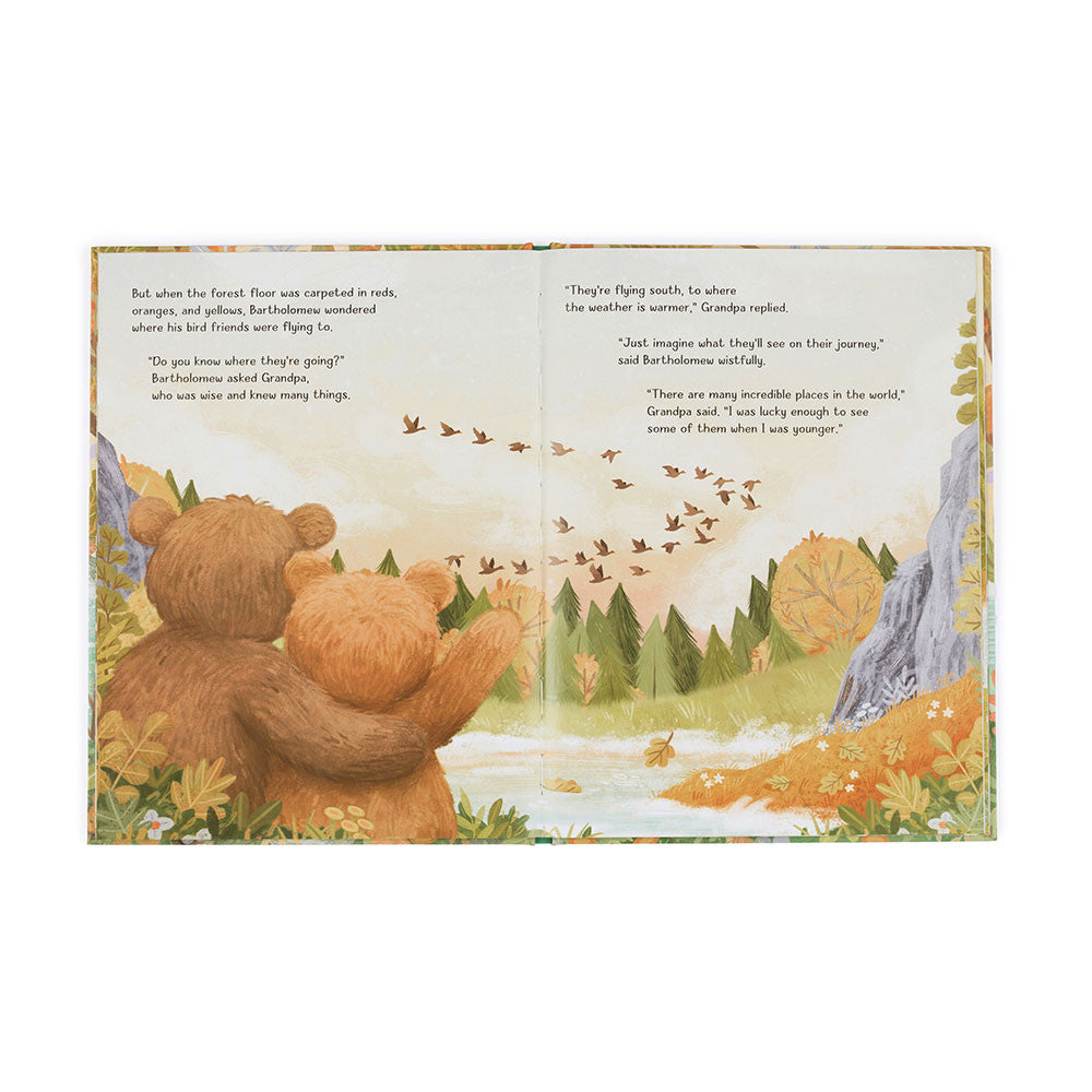 Jellycat It's A Big World Bartholomew! Book  BK4WTS