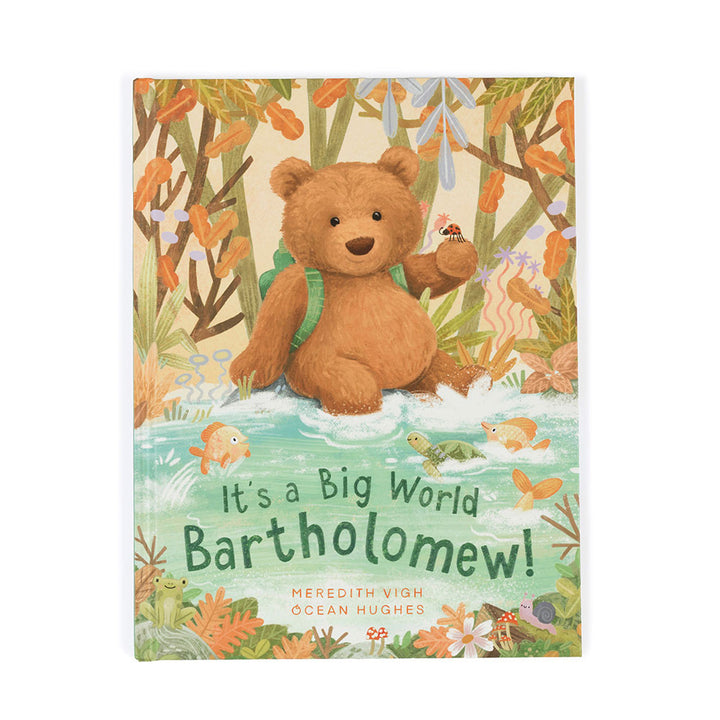 Jellycat It's A Big World Bartholomew! Book  BK4WTS