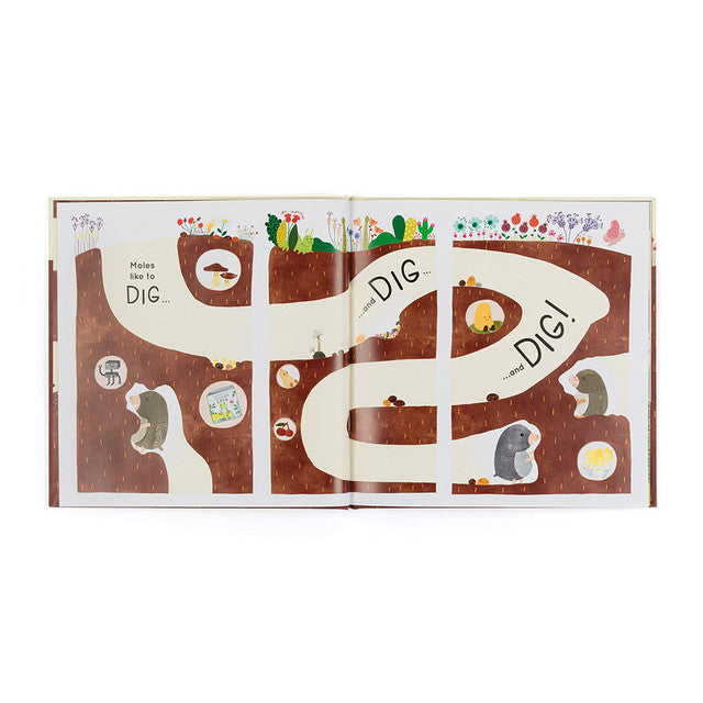 Jellycat Muswell Mole and the Buried Treasure Book  BK4MUZ