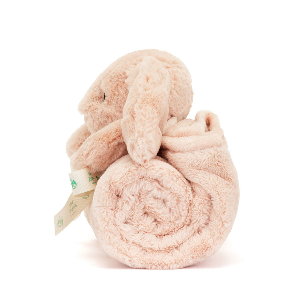 Jellycat Bashful Blush Bunny Blankie  BLNK4BLU