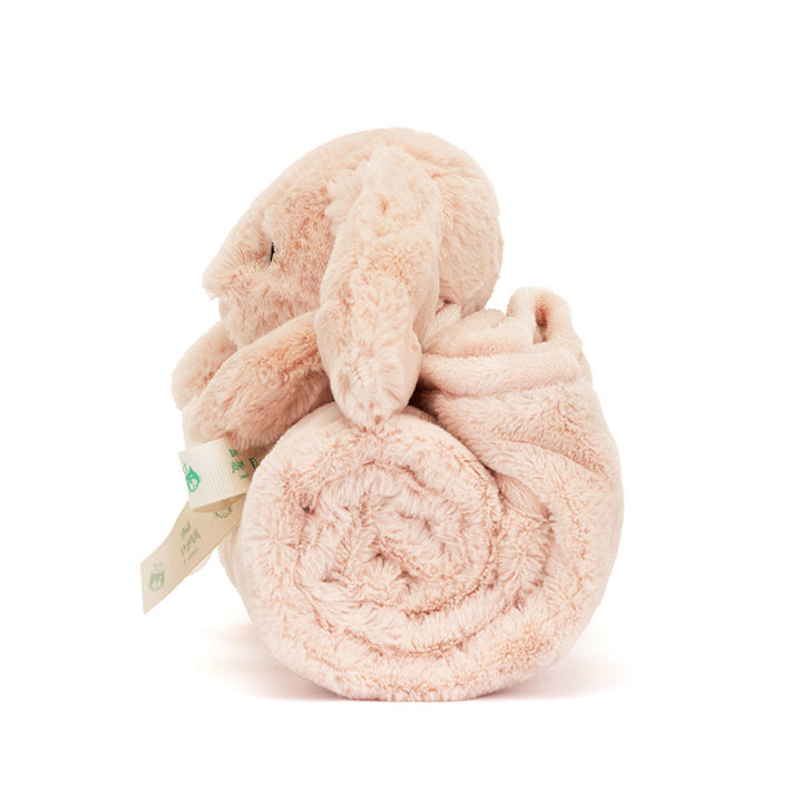 Jellycat Bashful Blush Bunny Blankie  BLNK4BLU