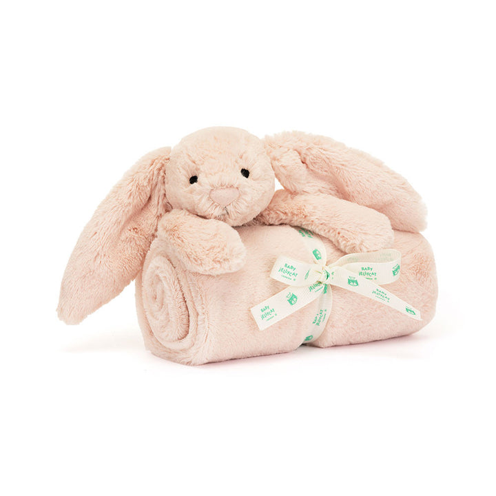Jellycat Bashful Blush Bunny Blankie  BLNK4BLU