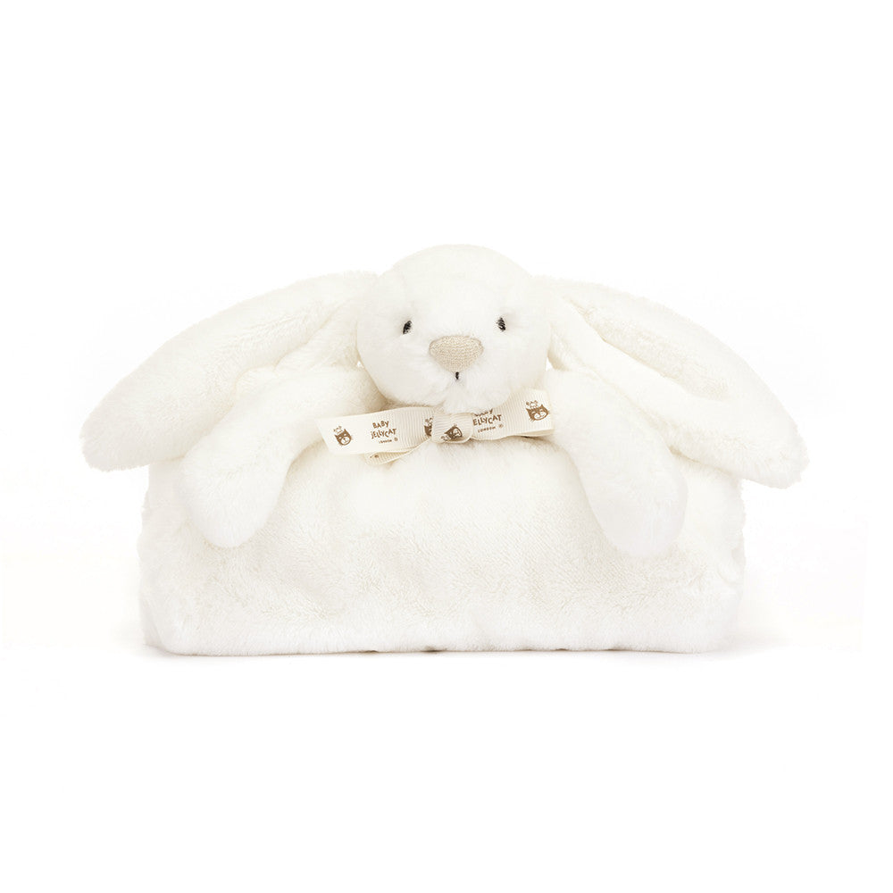 Jellycat Bashful Luxe Bunny Luna Blankie   BLNK4LUN