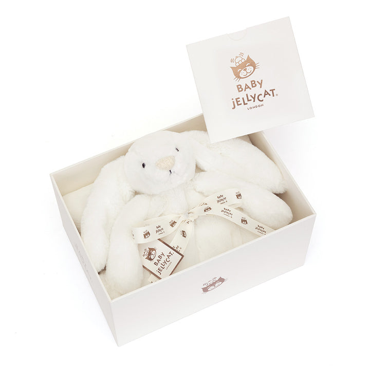 Jellycat Bashful Luxe Bunny Luna Blankie   BLNK4LUN