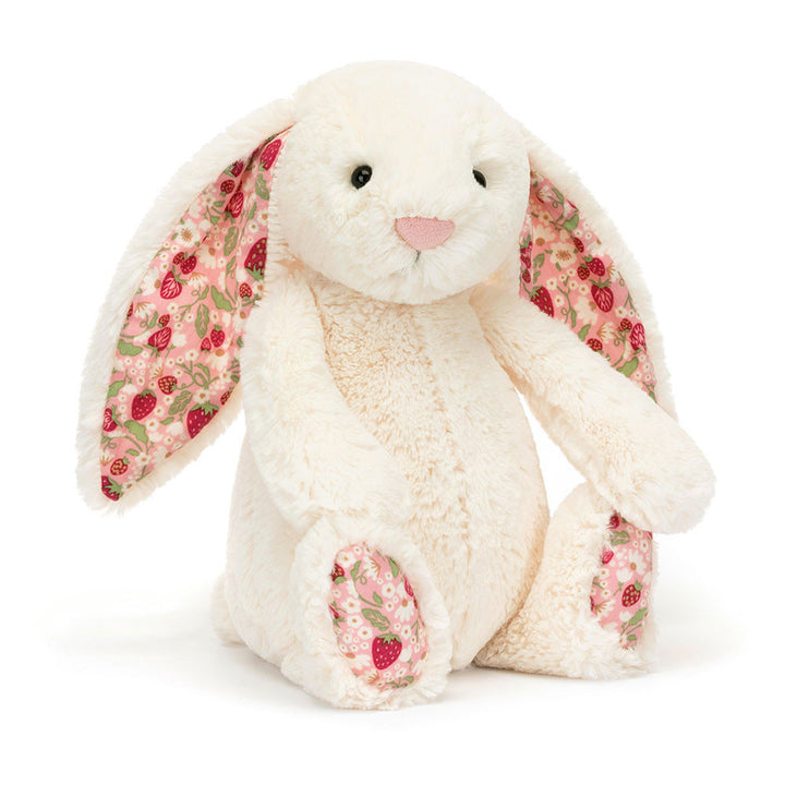 Jellycat Blossom Cream Bunny  -  Berry