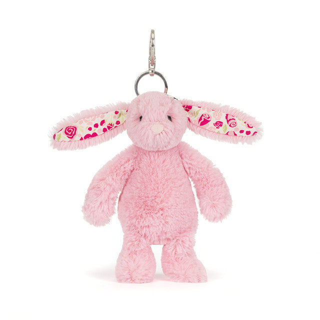 Jellycat Blushkin Blossom Bunny Bag Charm  BP4ROSE