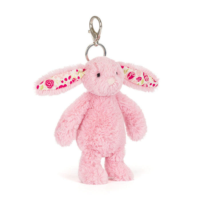 Jellycat Blushkin Blossom Bunny Bag Charm  BP4ROSE