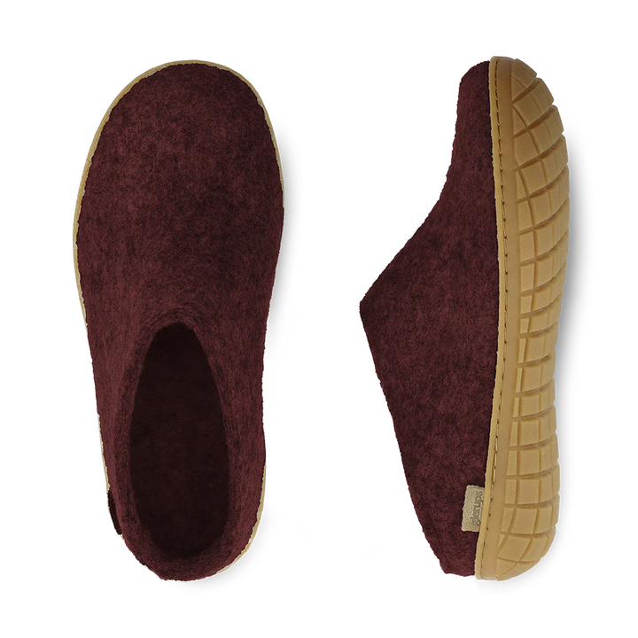Glerups Beet Slip-On with Rubber Bottom
