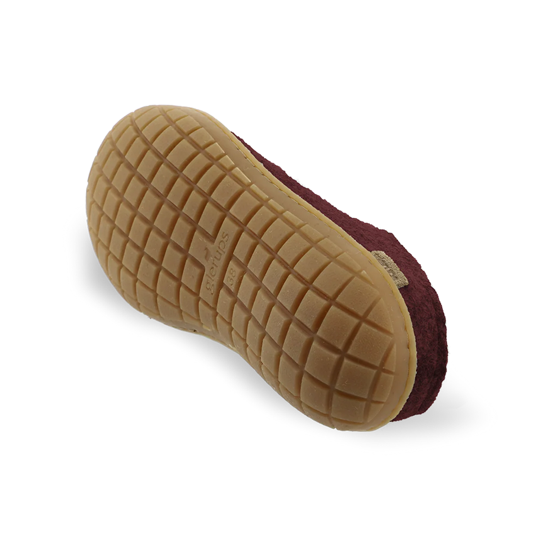 Glerups Beet Slip-On with Rubber Bottom