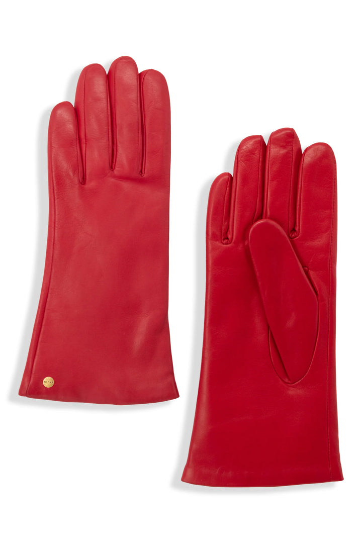 Brume Sydney Leather Glove  -  Red
