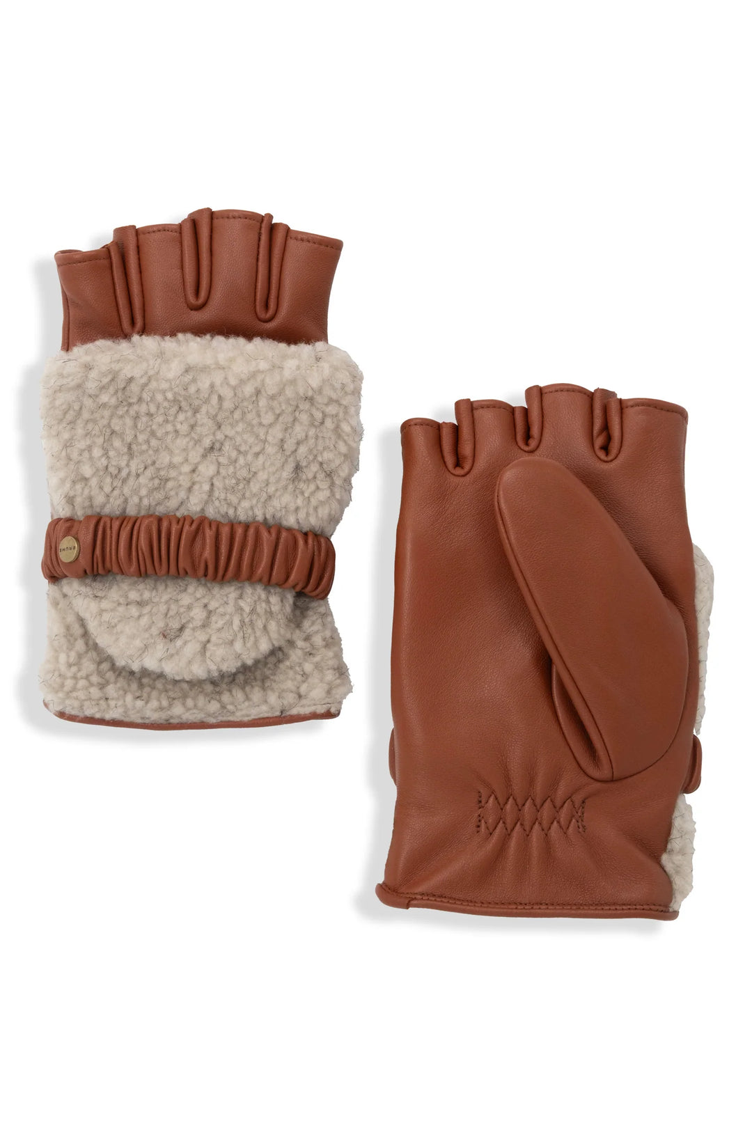 Brume Leather Courtney Convertible Glove Camel