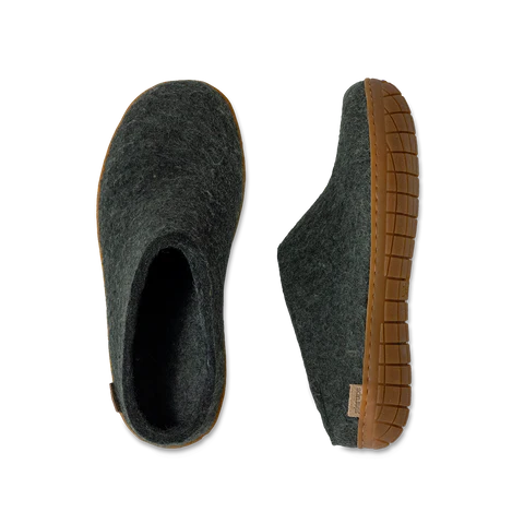 Glerups Forest Slip On Rubber Bottom