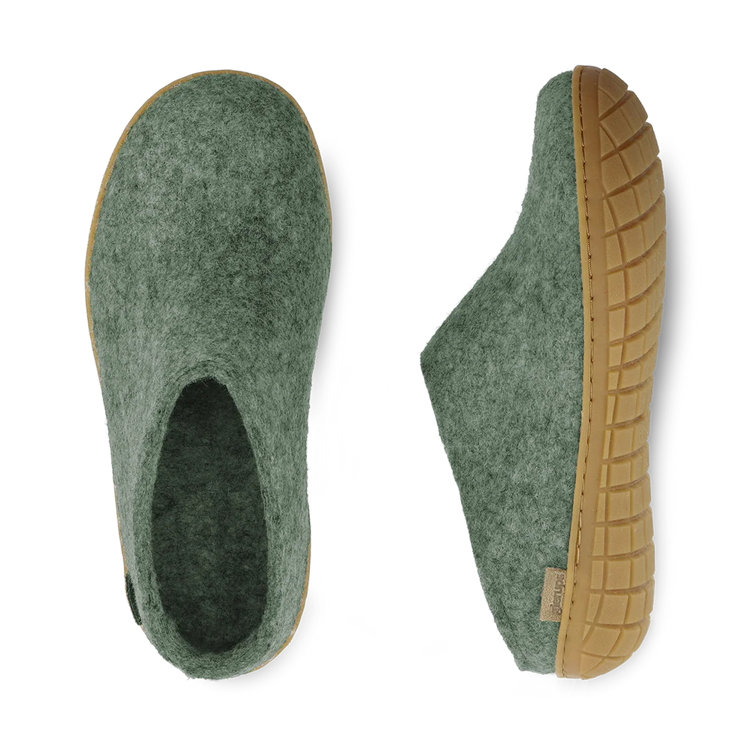 Glerups Moss Slip-On with Rubber Bottom