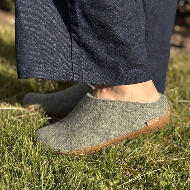 Glerups Moss Slip-On with Rubber Bottom