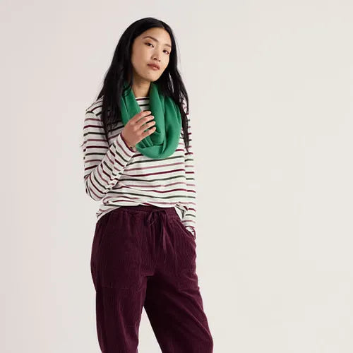 Seasalt Sailor Shirt  38903  Tri Breton Dried Rose