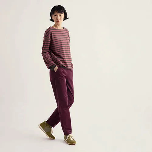 Seasalt Crackington Trouser  14255  Dark Hellebore