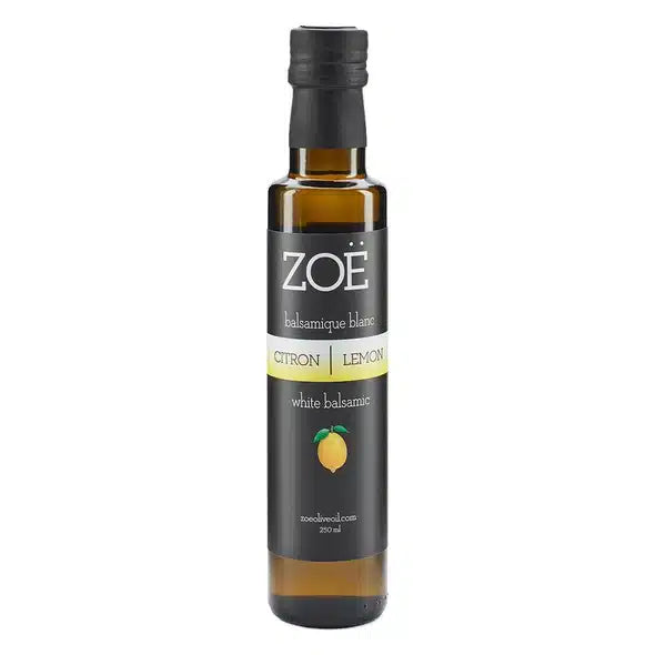 Zoe Lemon Infused White Balsamic  250ml*