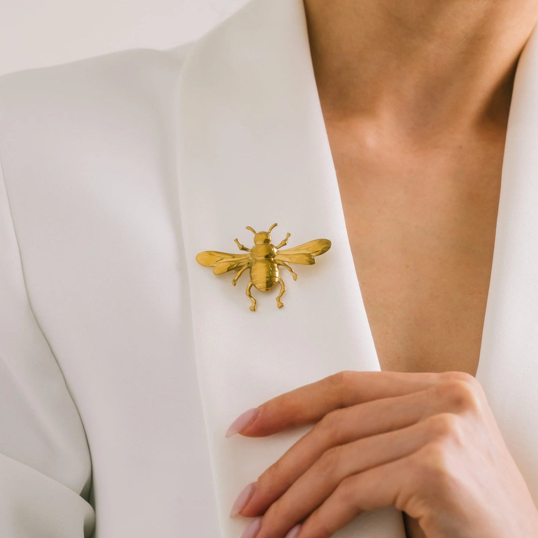 Lovers Tempo Bee Brooch