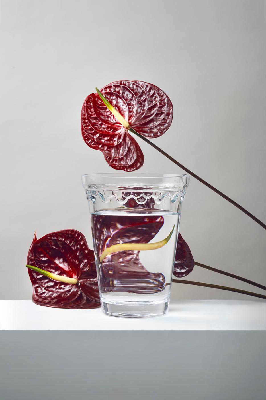 Bergs' Potter Kobenhavener Glass Vase