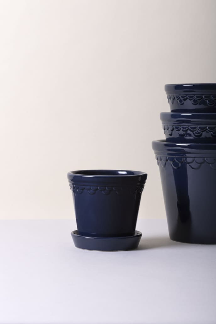 Bergs' Potter Kobenhavner Pot - Sapphire Blue