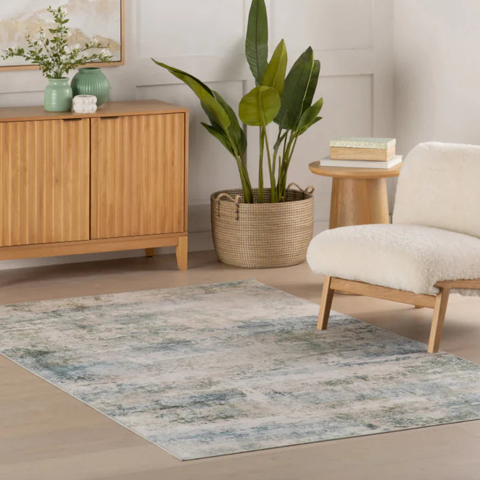 Blaire Machine Washable Rug  -  Mineral