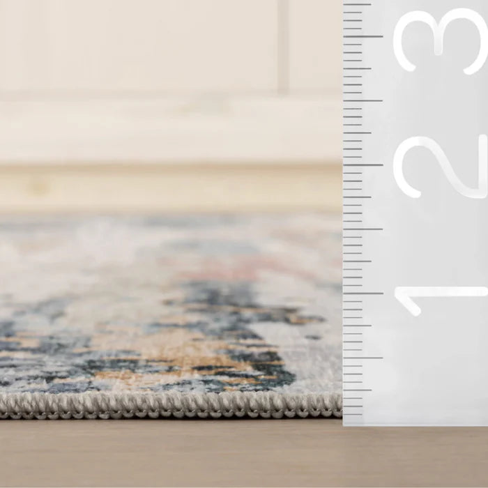 Blaire Machine Washable Rug  -  Multi Colour