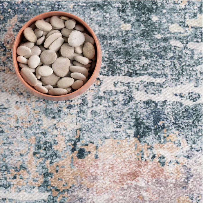 Blaire Machine Washable Rug  -  Multi Colour
