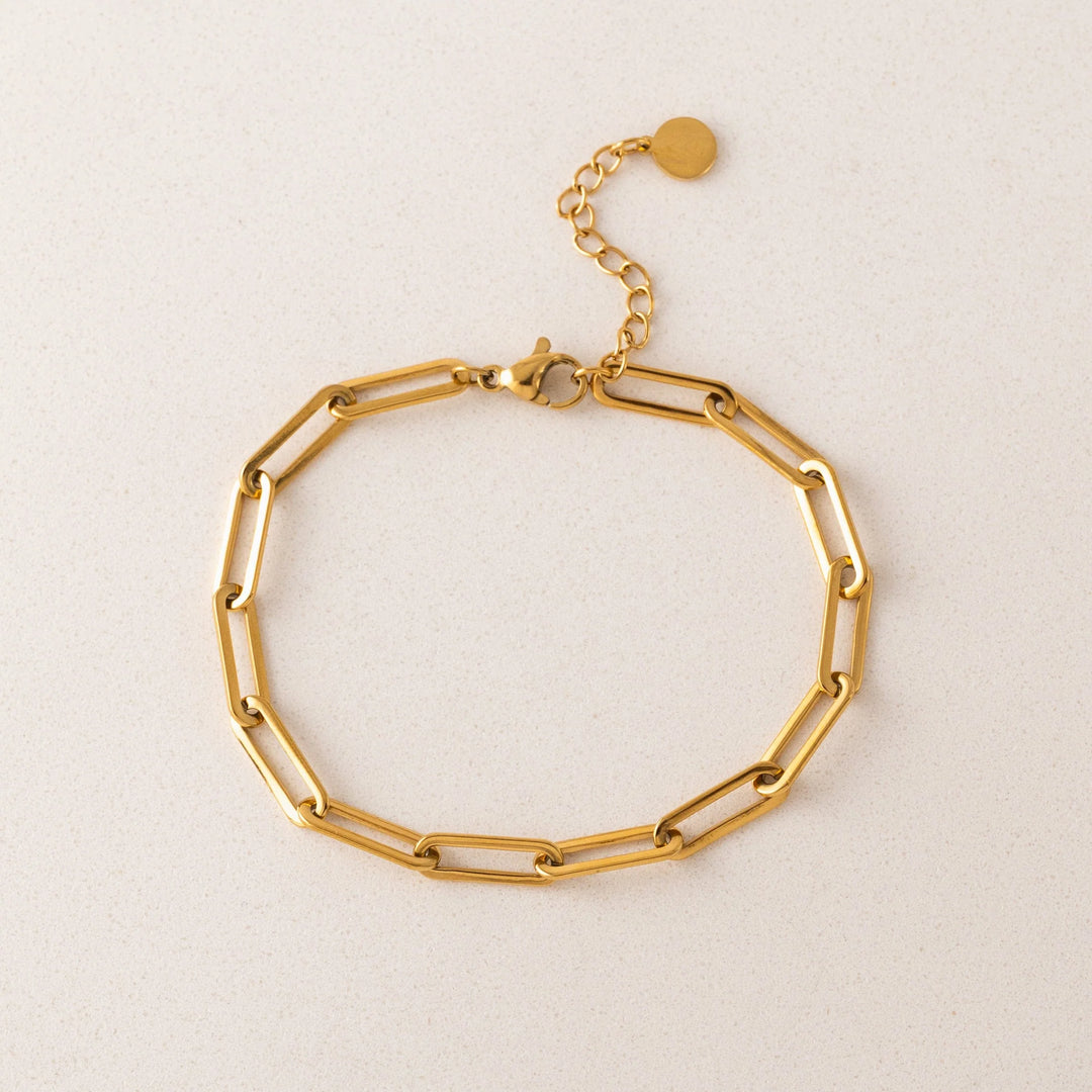 Lovers Tempo Bold Paperclip Bracelet