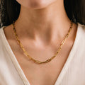 Lover's Tempo Bold Paperclip Necklace
