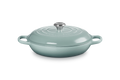 Le Creuset Shallow Braiser  -  Sea Salt