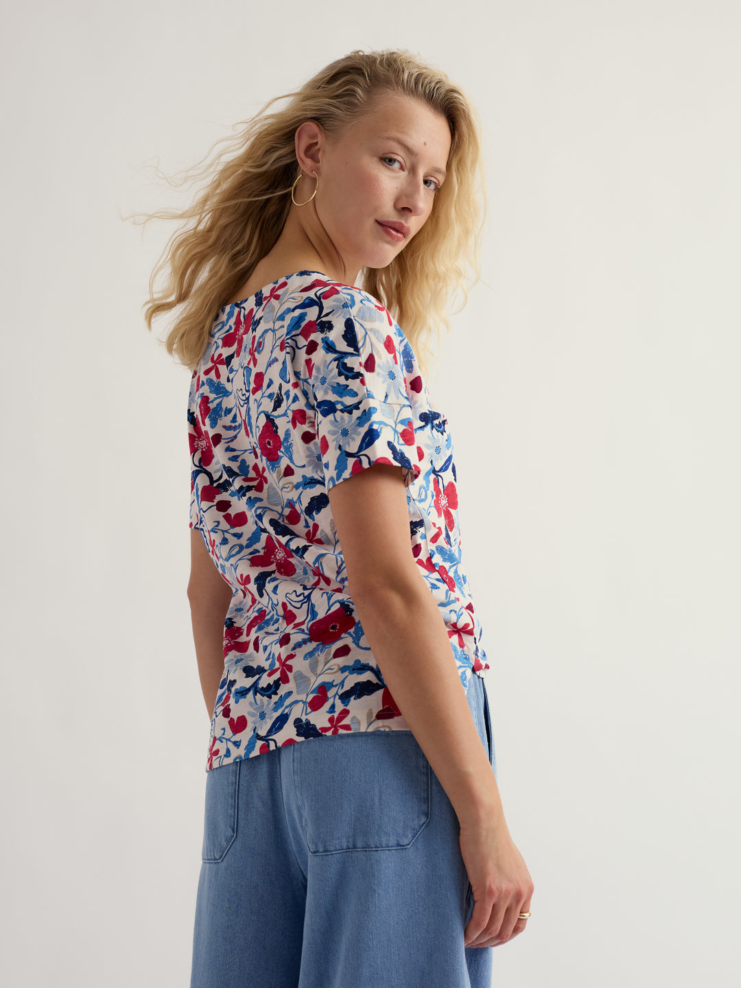 Seasalt Bryher View Tee Chalk