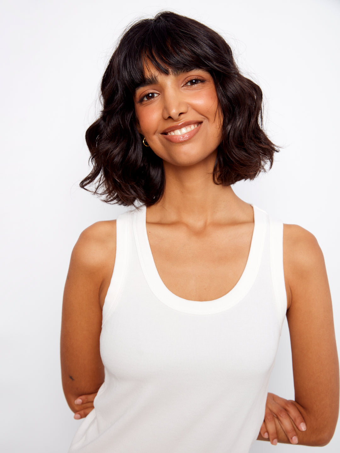 Charlie B Ribbed Tank C1446/549C
