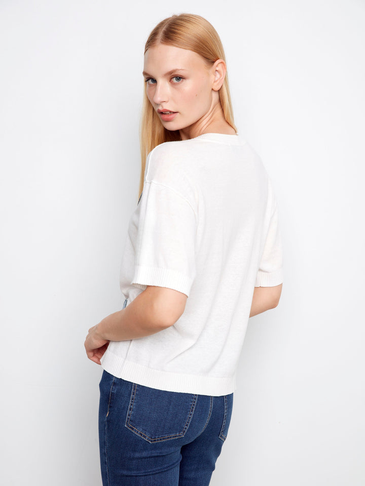 Charlie B Heart Shirt C2947