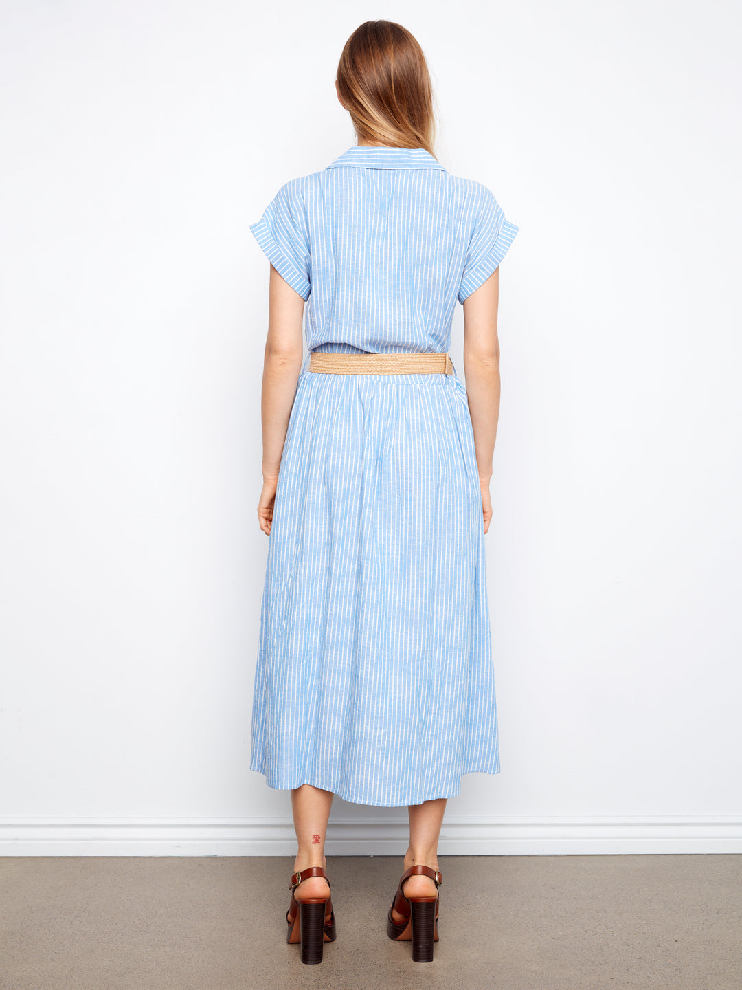 Charlie B Maxi Dress C3214 Bluebell